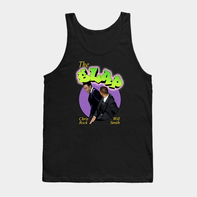 Will Smith and Chris Rock Oscar Slap Tank Top by Super Secret Villain